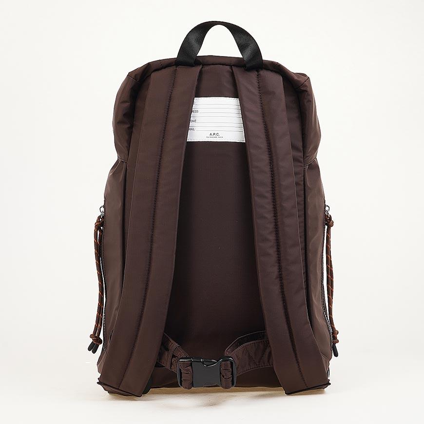 A.P.C. Men’s Trek Nylon Backpack Black