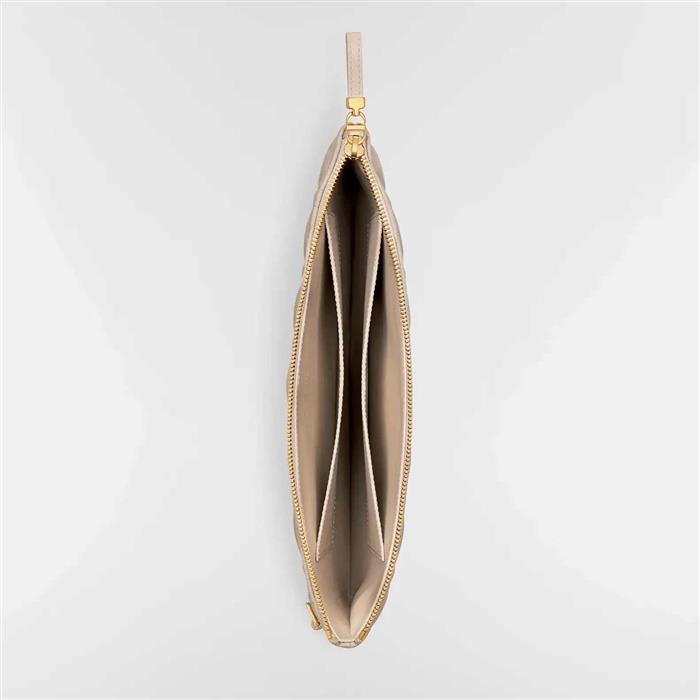 DIOR Caro Large Daily Pouch Women’s Leather Clutch Bag