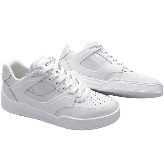 CELINE Trainer CT09 Low-Top Sneakers White Leather Men’s Shoes