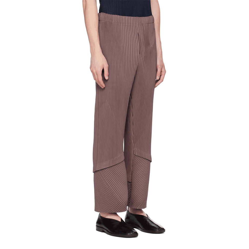 Issey Miyake Homme Plissé Men’s Aerial Pleats Classic Pants HP46JF147 46