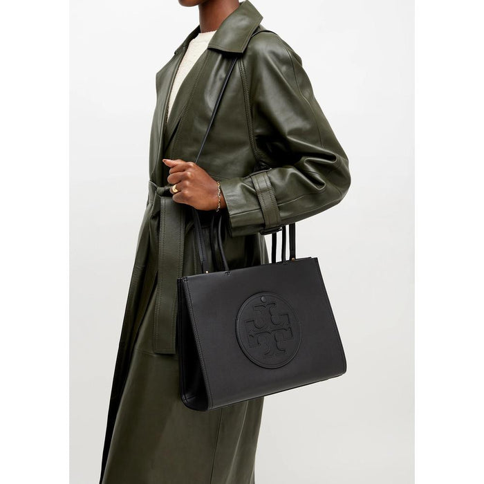 Tory Burch Ella Bio Small Tote Bag Black