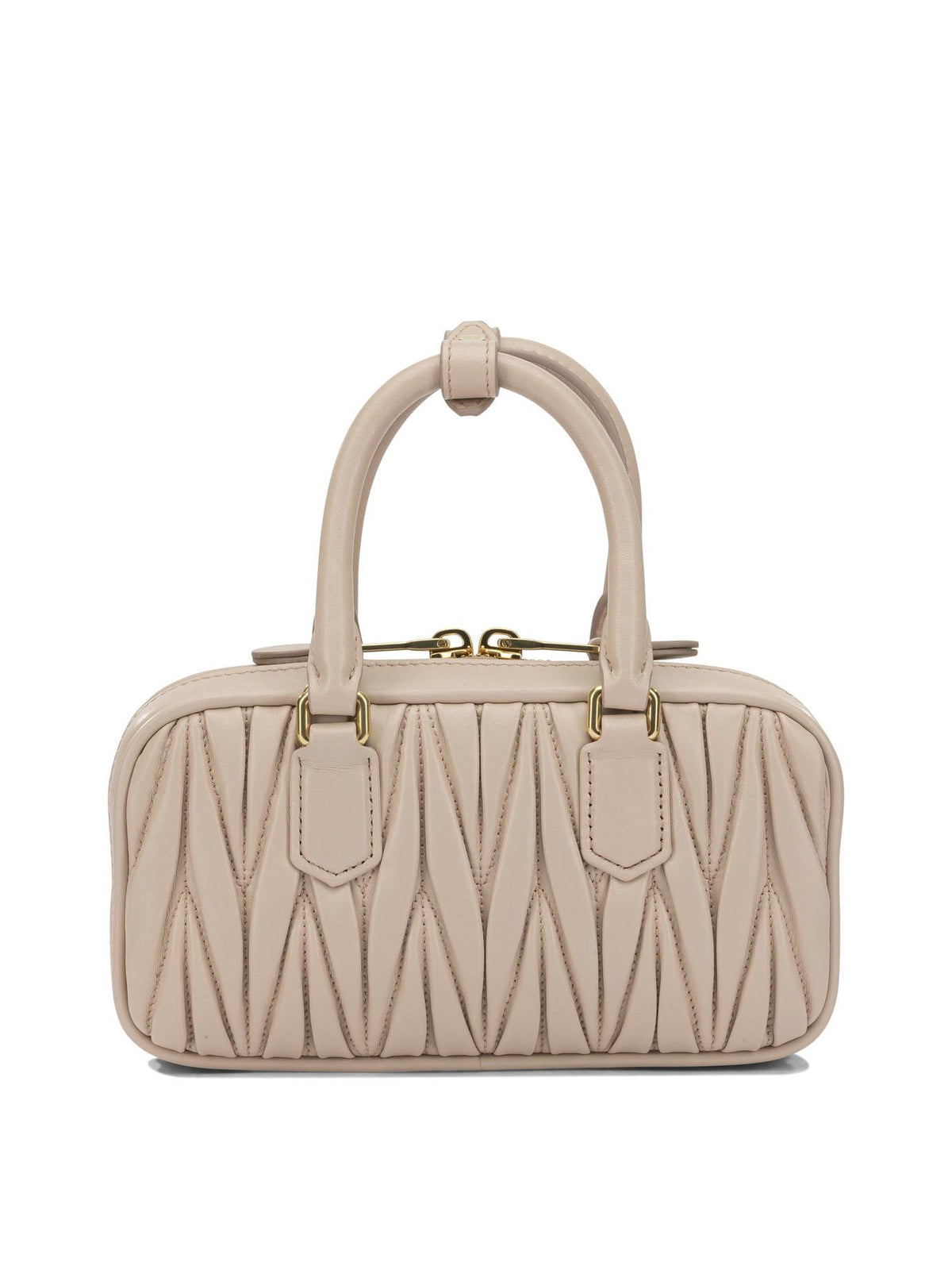 Miu Miu Leather Mini Shoulder Bag Pink