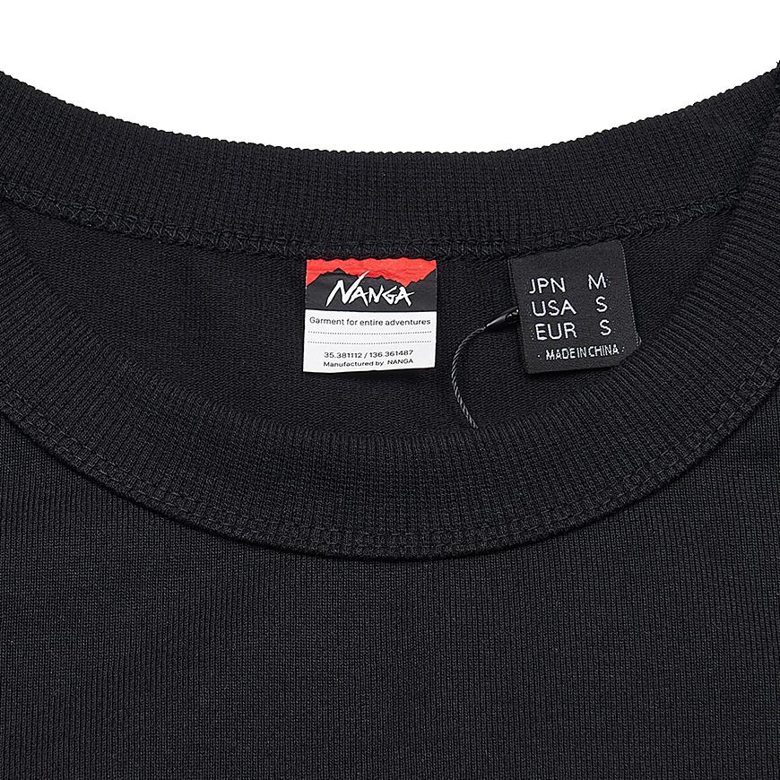 NANGA Men’s Hybrid T-Shirt N2500 1M102 C BLK