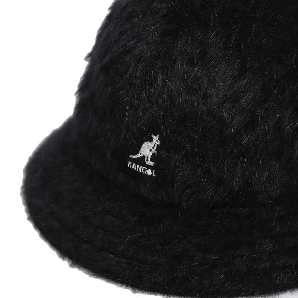 KANGOL Black Casual Furgora Bucket Hat K3017ST BK001