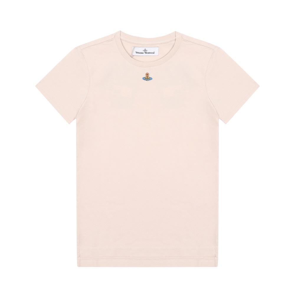 Vivienne Westwood ORB Logo Short Sleeve T-Shirt Women C403 Navy