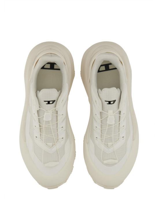 DIESEL White Leather Low-Top Sneakers for Men Y03444P6918T1003 WHITE DOM