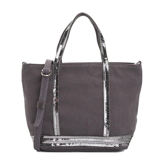 Vanessa Bruno Cabas Leather Crossbody Bag Black Unisex
