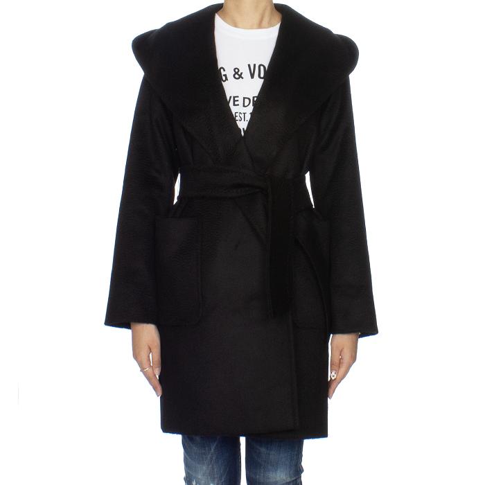 Max Mara RIALTO Hooded Belted Coat 21016022 000 002