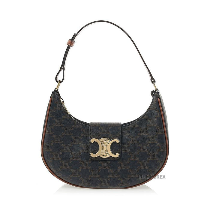 CELINE Ava Triomphe Shoulder Bag for Women 114492BZJ 04LU