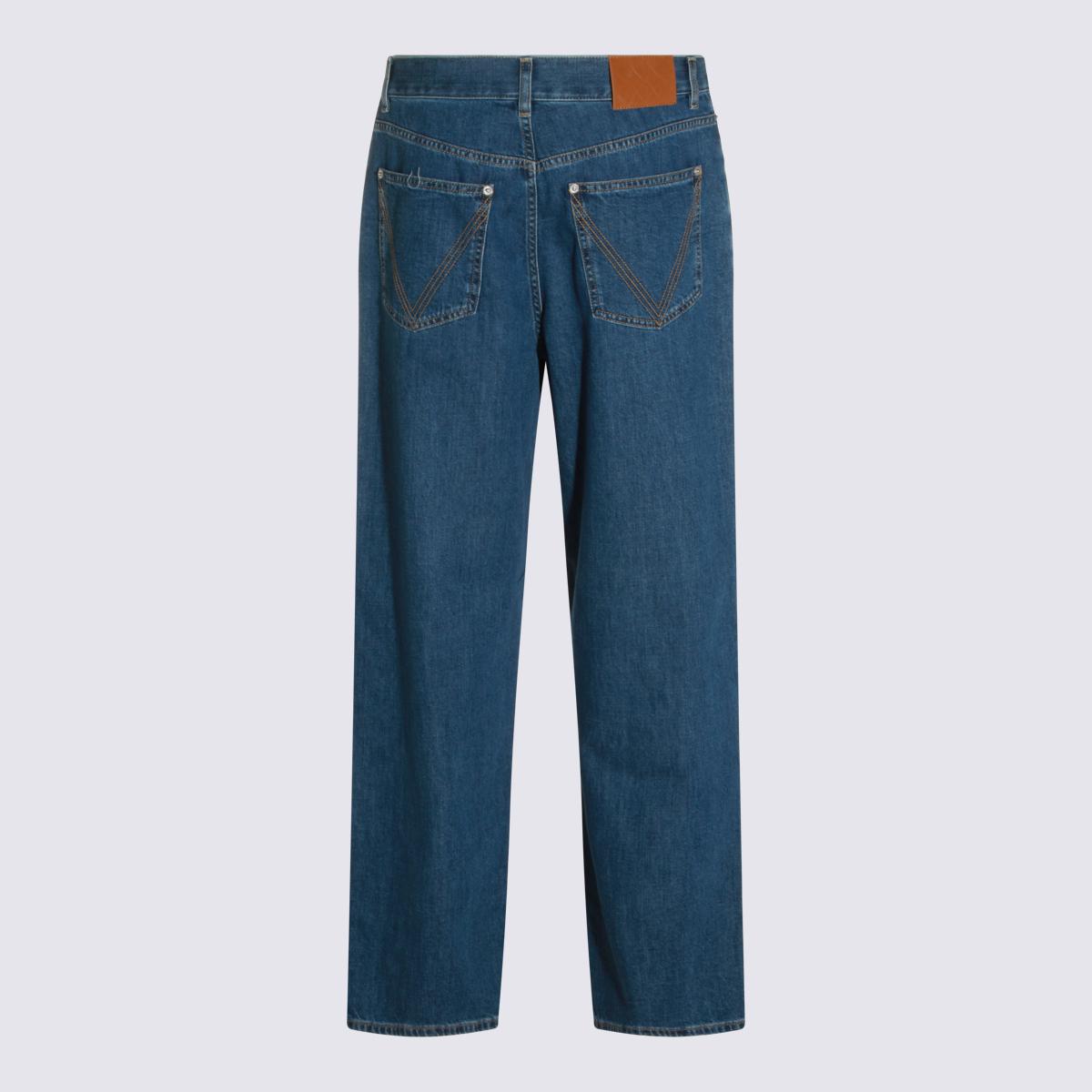 Bottega Veneta Blue Denim Jeans Men’s Pants
