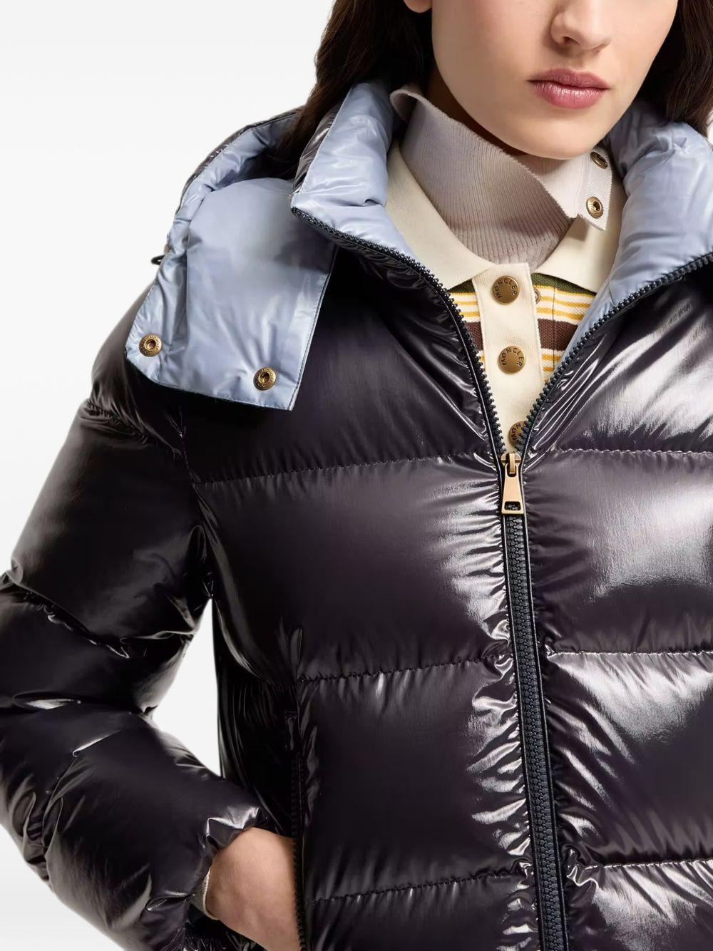 Moncler Navy Down Puffer Jacket Women’s