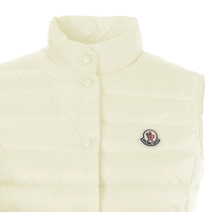 Moncler Rian Logo Patch Puffer Vest for Women 1A10200 53048 034