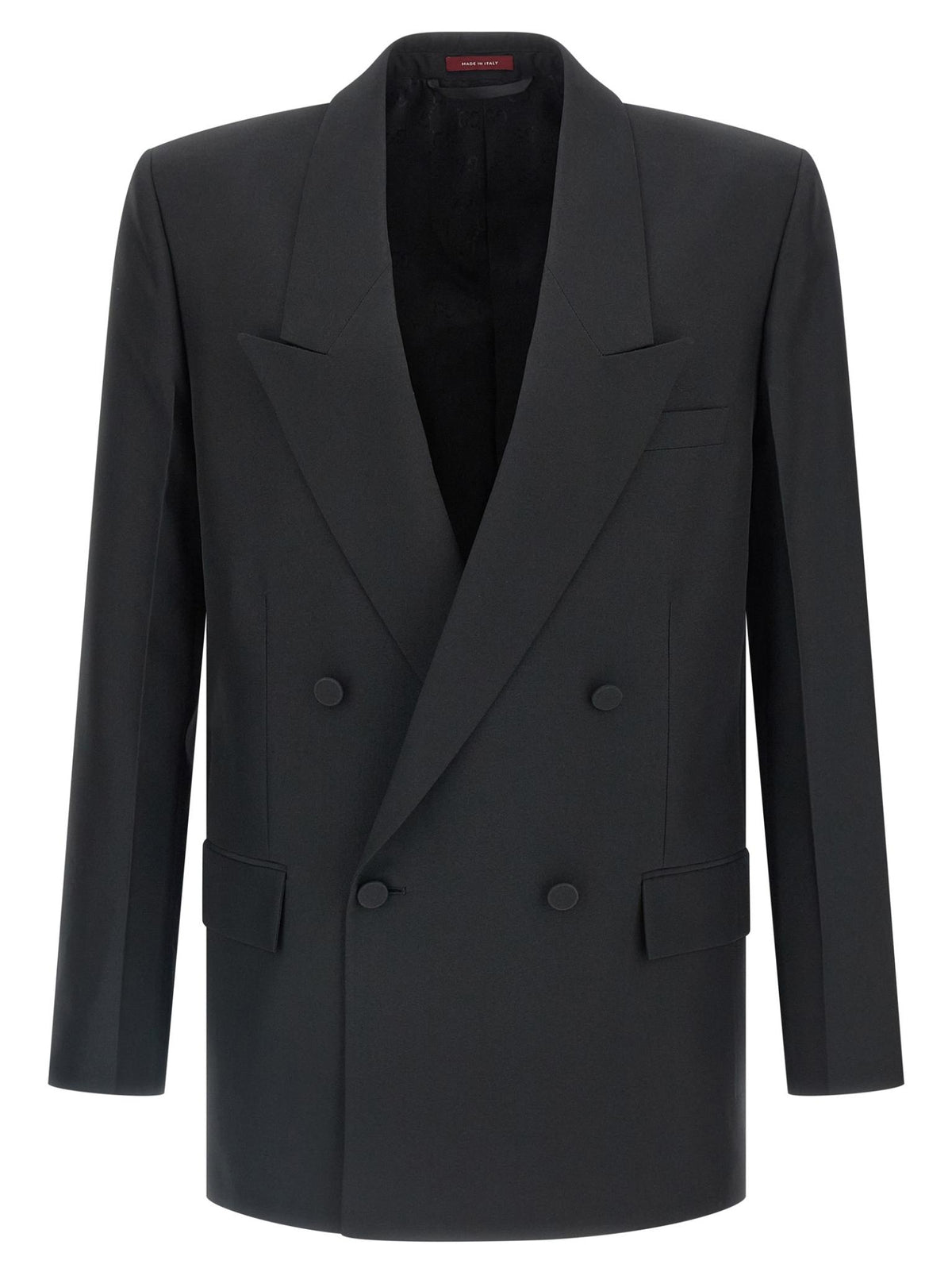 GUCCI Black Wool Blazer Men’s Suit Jacket