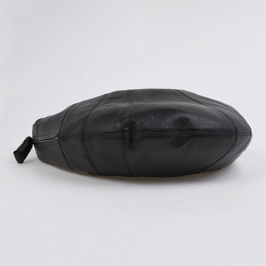 Lemaire Black Fortune Croissant Shoulder Bag Leather Women’s