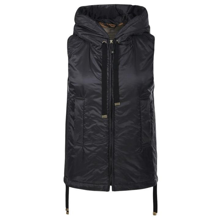 Max Mara GREENGO Hooded Down Vest Black 2429296014 009