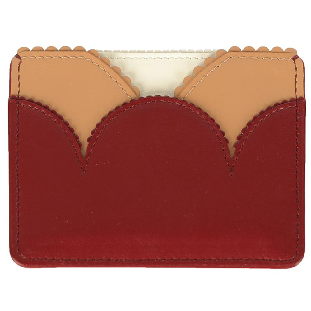 Chloe LINDA Leather Card Holder Wallet CHC22UP204H38 615