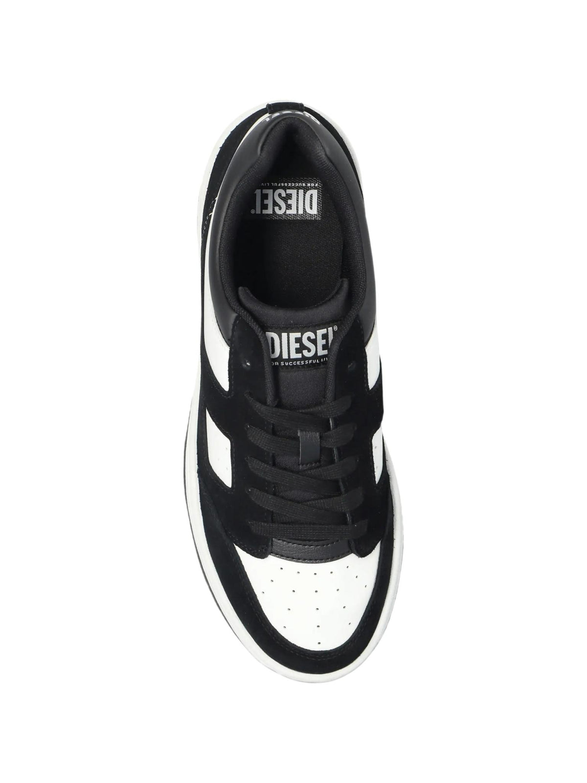 DIESEL Leather Low-Top Sneakers for Men
