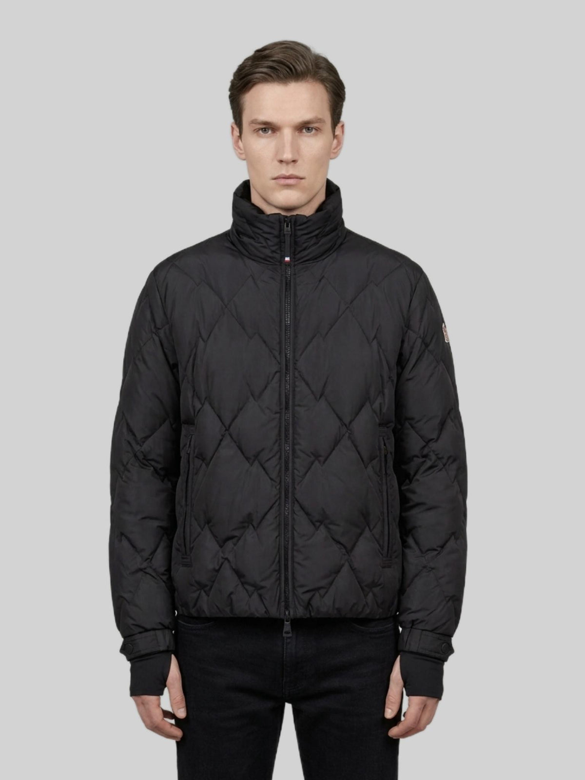 Moncler Black Casual Jacket for Men