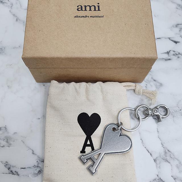 AMI Heart Logo Keyring Key Holder Accessory