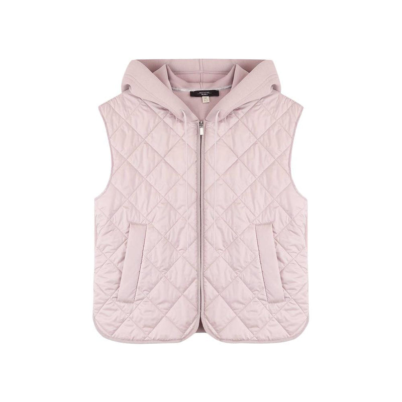 Max Mara Quilted Puffer Vest Pastel Purple 2615281011 004