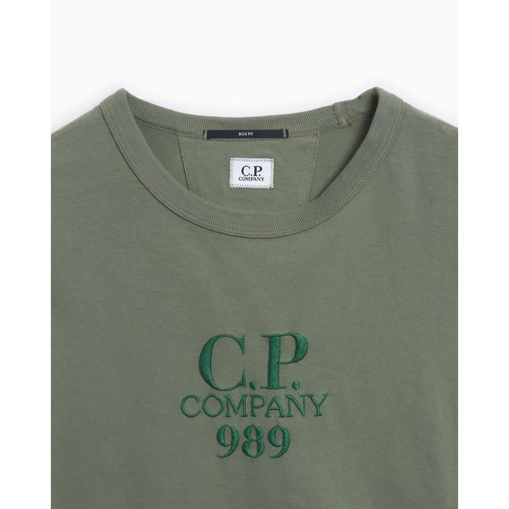 CP Company Logo Embroidered Men’s Short Sleeve T-Shirt