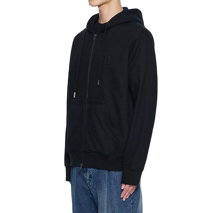 WOOYOUNGMI Men’s Back Logo Zip Hoodie W253TS47 723B