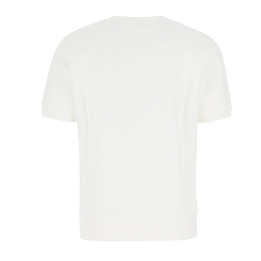 CP Company Logo Print Short Sleeve T-Shirt White Men