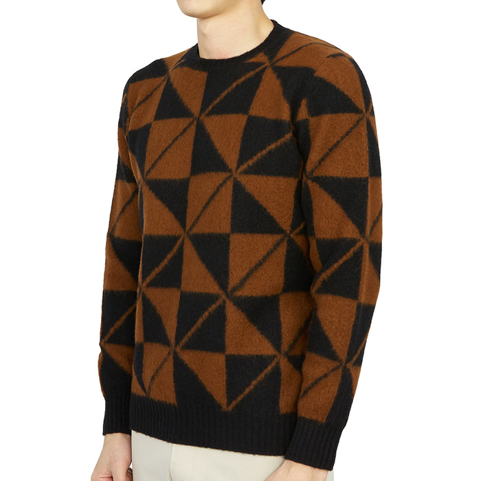 Drumohr Men’s Crewneck Wool Sweater
