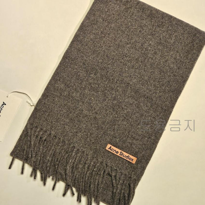Acne Studios Skinny Gray Scarf
