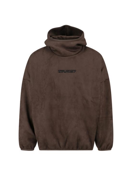 Fear of God Brown Oversized Hoodie Pullover Sweatshirt Women 192 HO256943F BROWN