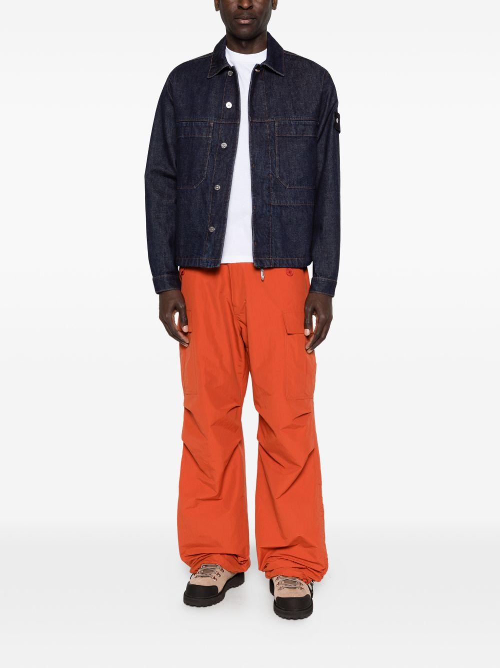 STONE ISLAND Denim Casual Jacket Blue FW26 Men’s Jacket