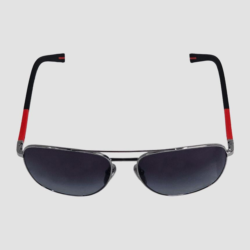 PRADA Aviator Sport Sunglasses Gray Lens Metal Frame Men’s PR 54ZS 5AV09U