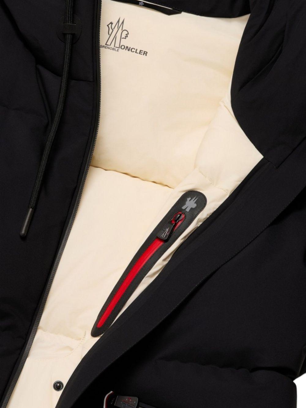 Moncler Black Down Puffer Jacket for Women