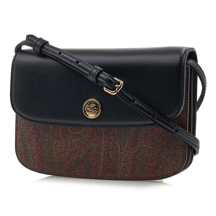 Etro Paisley Leather Crossbody Bag for Women