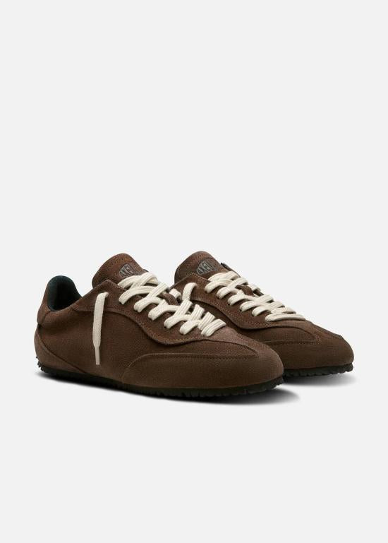 AXEL ARIGATO Leather Low-Top Sneakers Wom F3684002 DARKBROWN DARKBROWN BLACK DOM