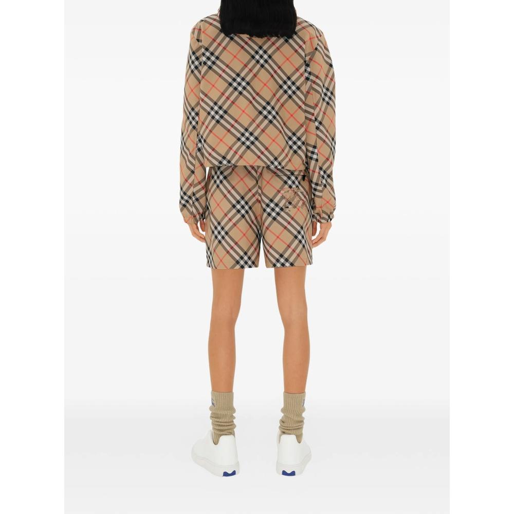 BURBERRY Check Reversible Crop Jacket for Women