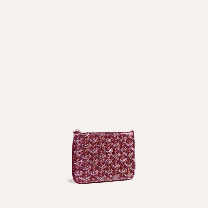 GOYARD Burgundy Senat Mini Women’s Clutch Pouch SENAT2MINTY 33CL33P
