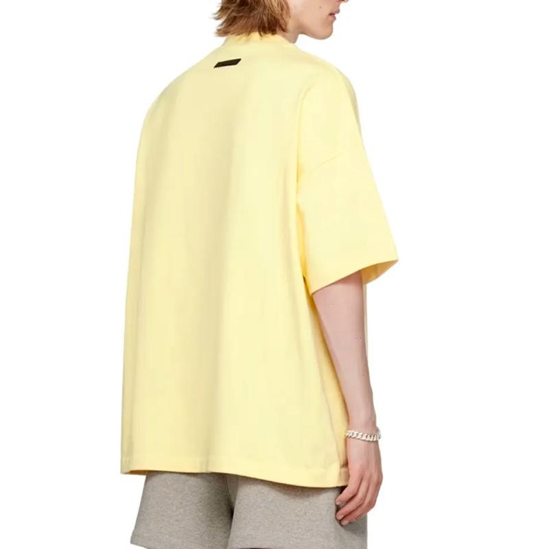 Fear of God Essentials Heavyweight Jersey T-Shirt Yellow