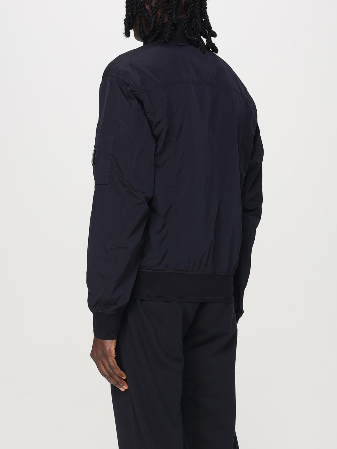 CP Company Nylon Bomber Jacket Men’s Gray Casual