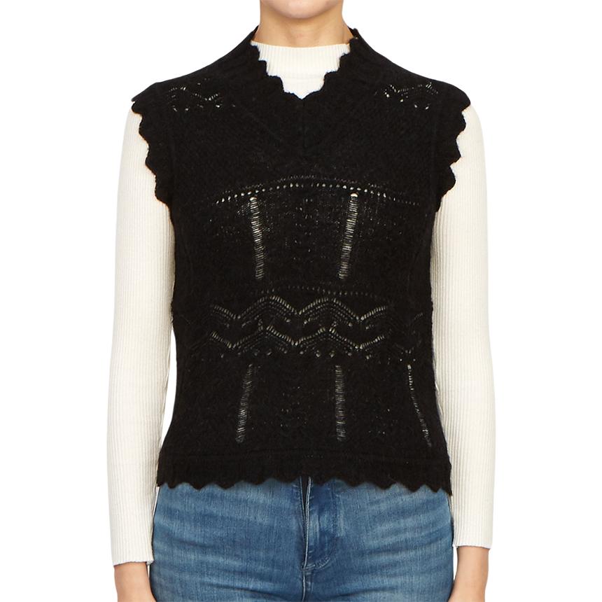 ALLSAINTS Vanessa Women’s Knit Vest Black