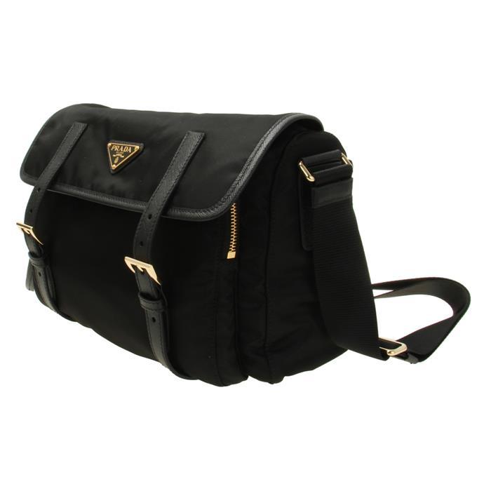 PRADA Re-Nylon Shoulder Bag Black