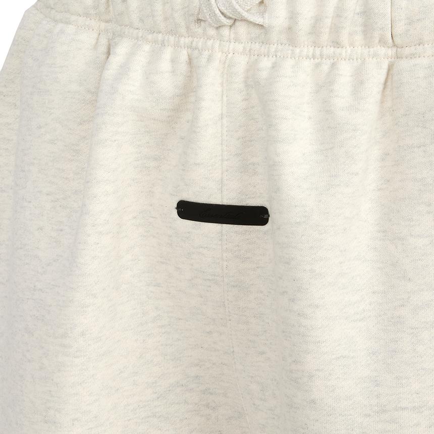 Fear of God Essentials Men’s Fleece Shorts Oatmeal Heather