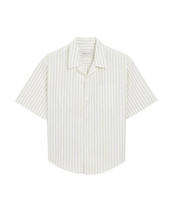 AMI Embossed Ami de Coeur Boxy Short Sleeve Shirt