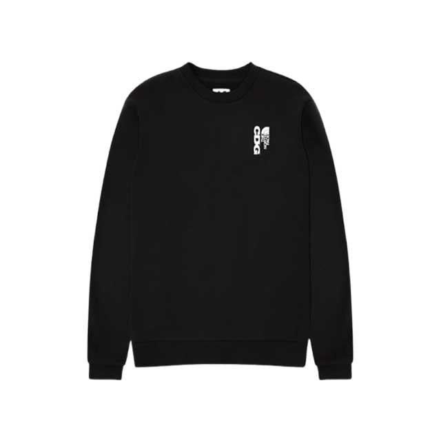 Comme des Garcons x The North Face Logo Black Men's Sweatshirt SQ T002 051