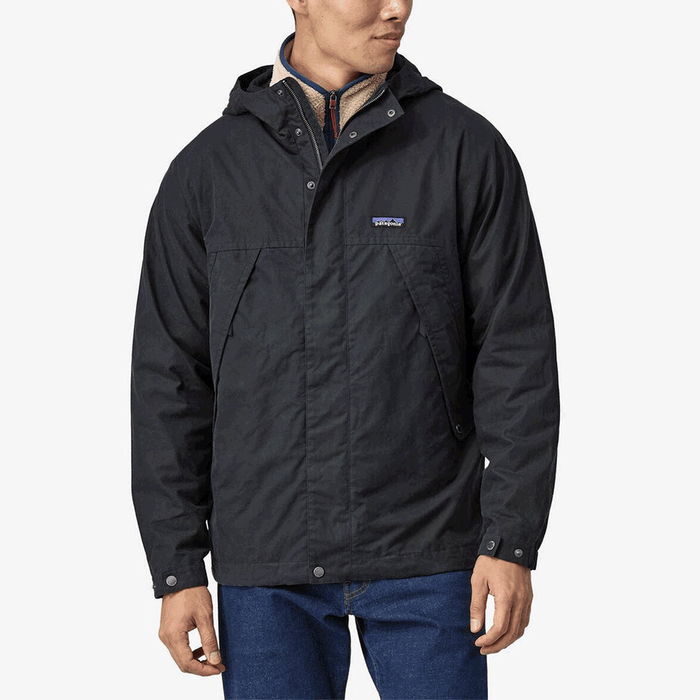 patagonia Men’s Waxed Windbreaker Jacket 85246 CUBL