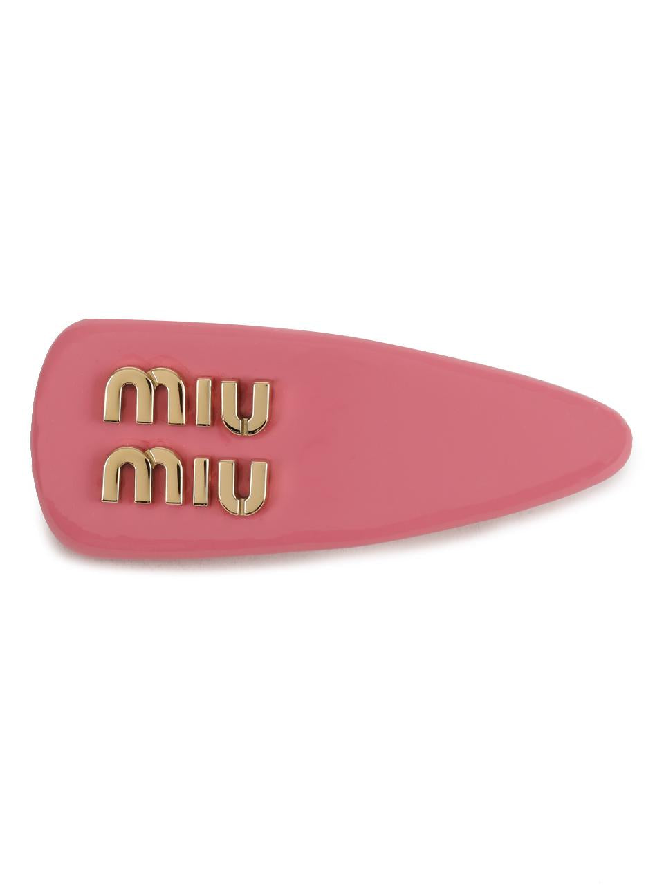 Miu Miu Patent Leather Hair Clip 5IF092 069 F0410
