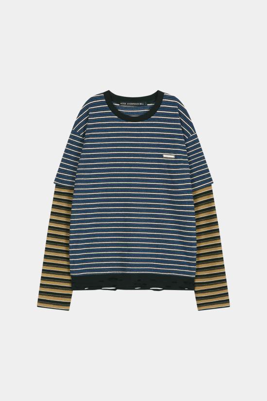 Andersson Bell Long Sleeve Sweatshirt for Men atb1613u BLUE DOM