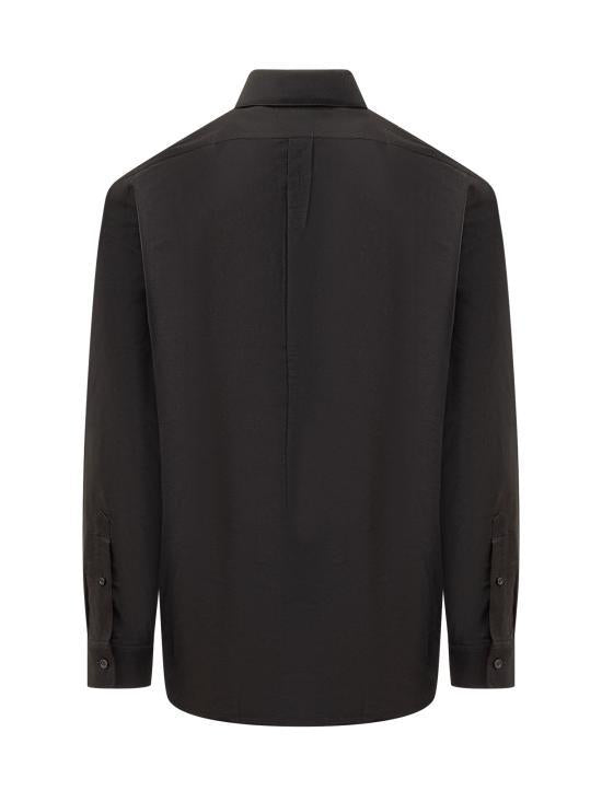 GIVENCHY Long Sleeve Shirt for Men BM60Y11557 001 BLACK DOM