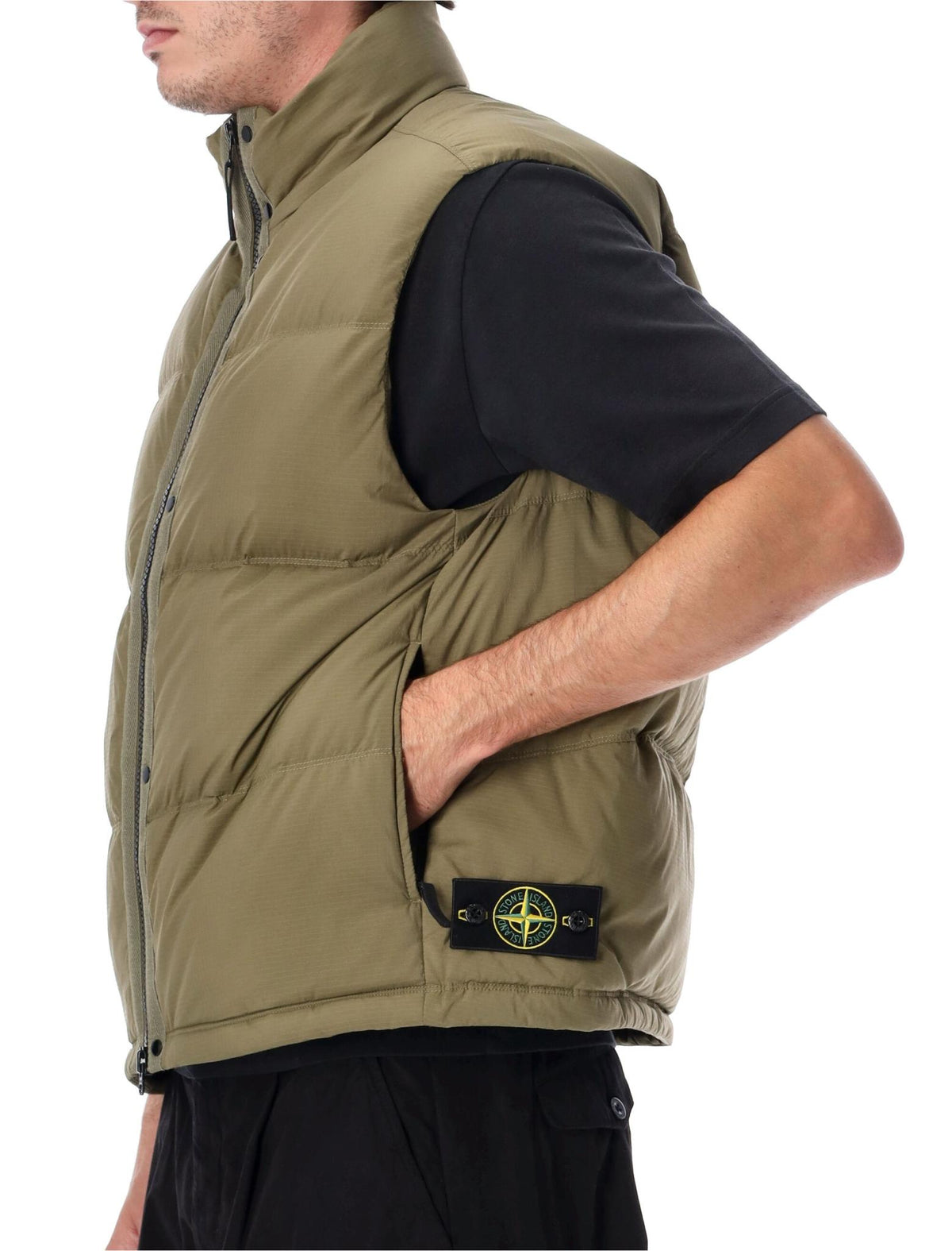 STONE ISLAND Nylon Padded Vest Jacket for Men