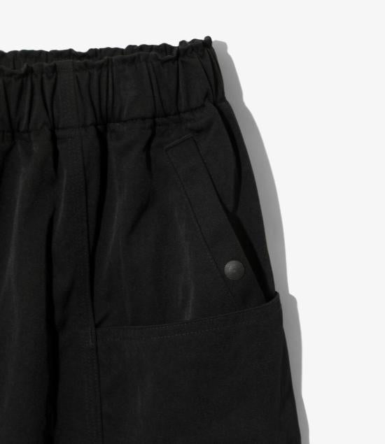 South2 West8 Men’s Cotton Short Pants Shorts QV555B BLACK DOM